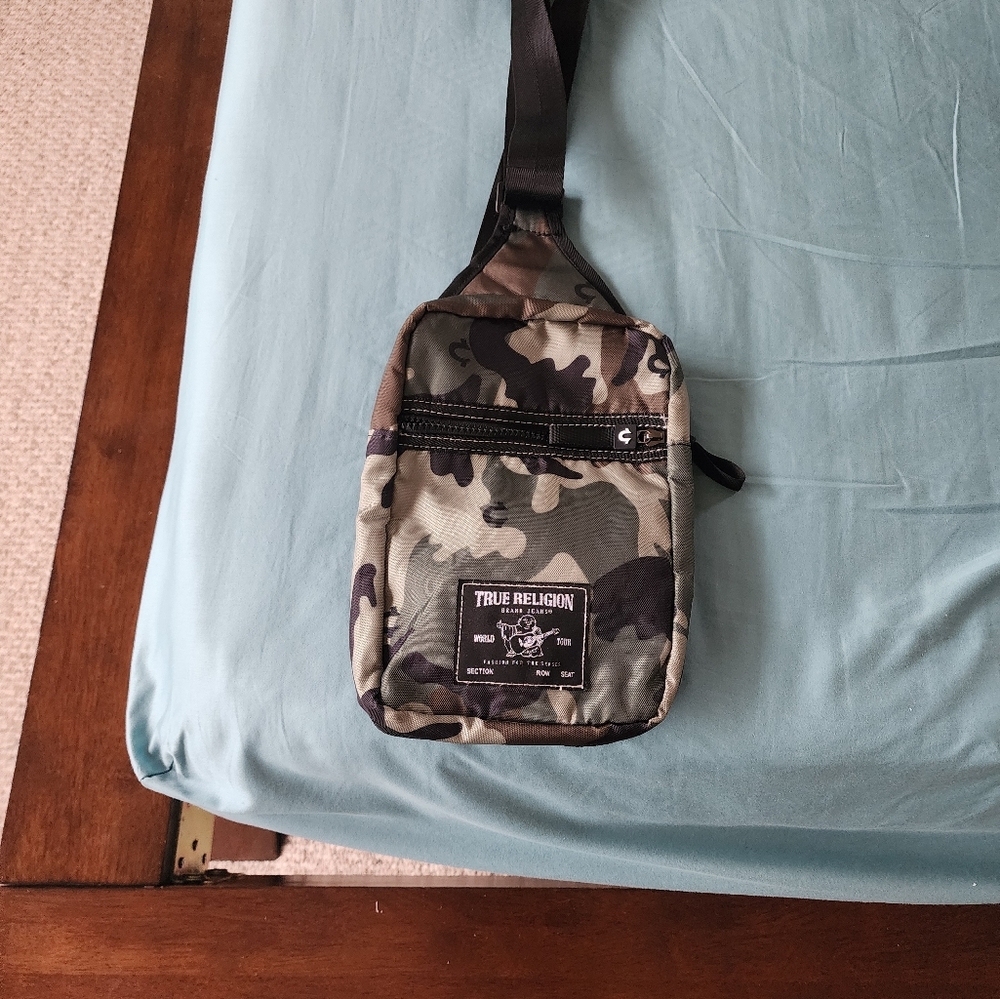 True Religion Camouflage Crossbody Bag